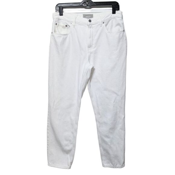EVERLANE The Summer Jean High Rise Straight Jeans White 29 - Picture 2 of 7